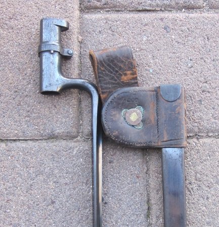 US Indian War Era, 1873 45-70 Springfield Bayonet, 1874 Pattern Scabbard — image 4