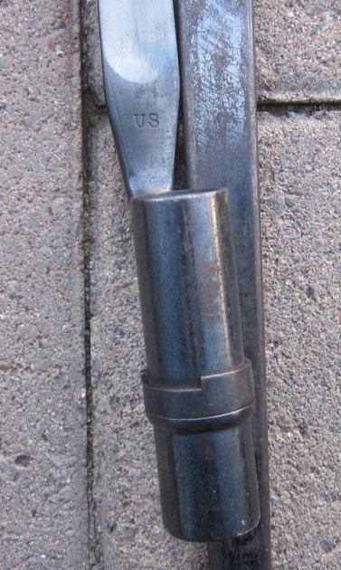 US Indian War Era, 1873 45-70 Springfield Bayonet, 1874 Pattern Scabbard — image 5