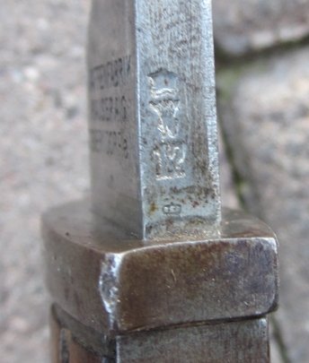 German WWI S98/05 Butcher Bayonet, Mauser Mfg, Filled In Pommel, 1917 — image 9