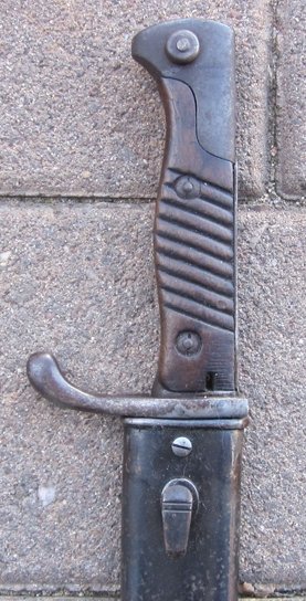 German WWI S98/05 Butcher Bayonet, Gottlieb-Hammesfahr 1916 — image 2