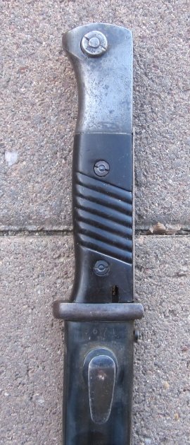 German WWII S84/98 K98 Rifle Bayonet, ffc 1940, F.Herder — image 2