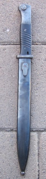 German WWII S84/98 K98 Rifle Bayonet, ffc 1940, F.Herder — image 3