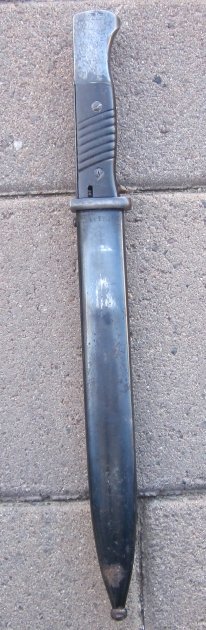 German WWII S84/98 K98 Rifle Bayonet, ffc 1940, F.Herder — image 4