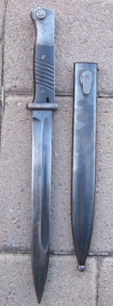 German WWII S84/98 K98 Rifle Bayonet, ffc 1940, F.Herder — image 5