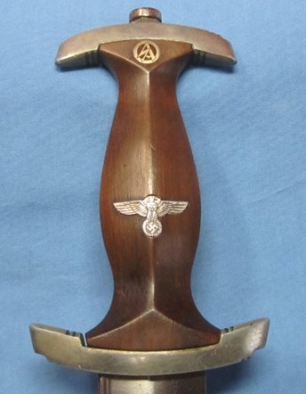 German WWII SA Enlisted Dagger, RZM M7/80, Gustav Spitzer — image 2