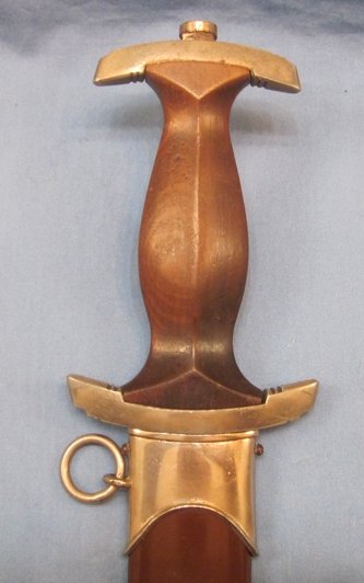 German WWII SA Enlisted Dagger, RZM M7/80, Gustav Spitzer — image 5
