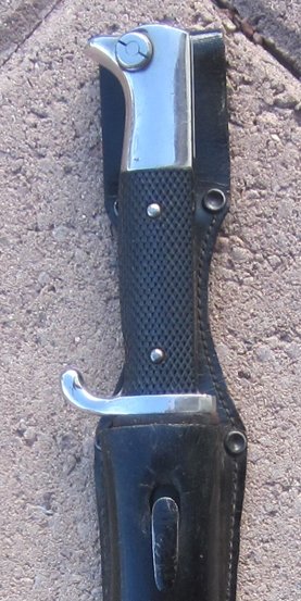 German WWII Wehrmacht Dress Bayonet & Frog, Emil Voos — image 2