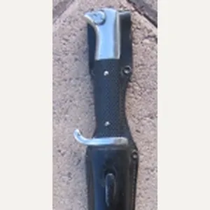 German WWII Wehrmacht Dress Bayonet & Frog, Emil Voos