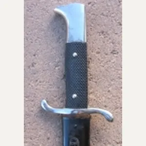 German WWII Fireman Dress Bayonet, HAH Maker