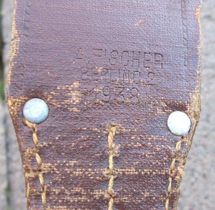 Austrian WWI M1895 NCO Bayonet & Frog, Edelweiss Flower — image 4