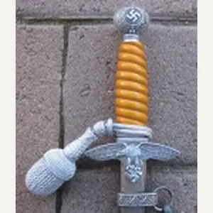 German WWII 2nd Model Luftwaffe Dagger, WKC, Complete, Knot & …