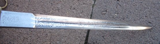 German WWII Kriegsmarine Officers Dress Dagger, WKC Mfg. — image 6