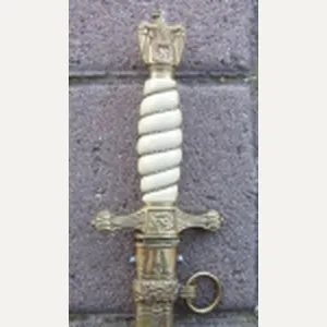 German WWII Kriegsmarine Officers Dress Dagger, WKC Mfg.