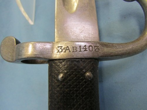  Danish M1867 Bayonet, Alex-Coppel Mfg. — image 3