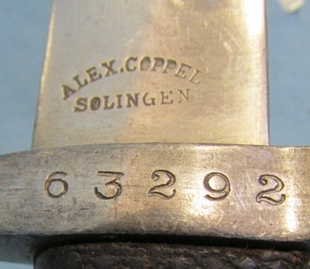  Danish M1867 Bayonet, Alex-Coppel Mfg. — image 4