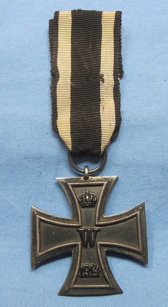 German WWI Iron Cross 2nd Class, Original Ribbon — image 2