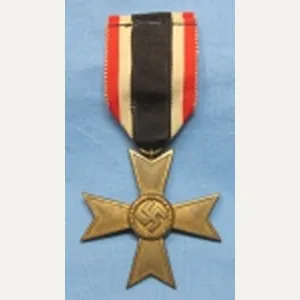 German WWII KvK 2nd Class Without Swords, Bronze
