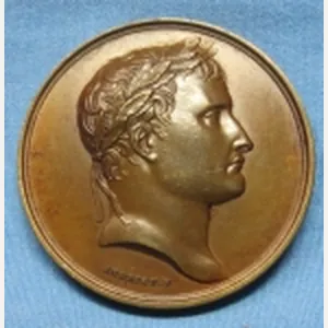 French, Bronze Napoleon 1st Table Medal, Gallia Renovatta