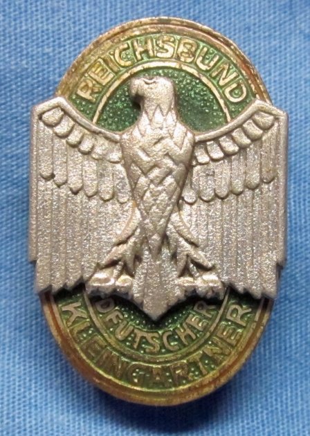 German WWII Small Gardening Association Membership Badge — image 2