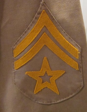 US Pre WWI US Army Cavalry NCO Issue 1906 Pattern, Summer Service Coat — image 10