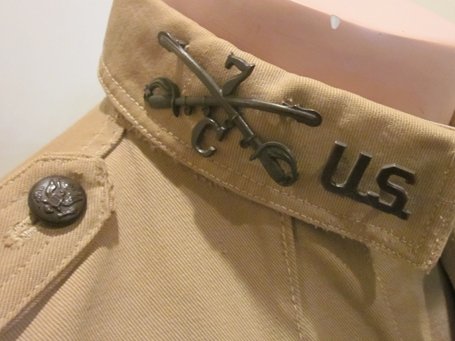 US Pre WWI US Army Cavalry NCO Issue 1906 Pattern, Summer Service Coat — image 5