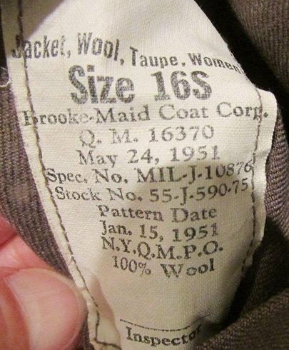 US Korean War Taupe Uniform Set — image 13