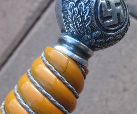 German WWII Luftwaffe 2nd Model Dagger, Eickhorn Mfg — image 5