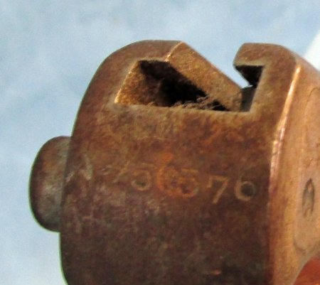  Japanese WWII Late War T30 Bayonet, Matsushita National, Rubberized Scabbard — image 6