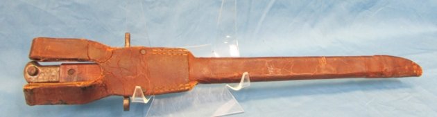  Japanese WWII Late War T30 Bayonet, Matsushita National, Rubberized Scabbard — image 7