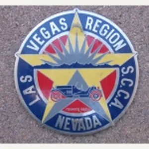 Las Vegas Region SCCA Sports Car Club Grille Badge
