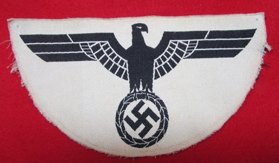 German WWII Heer Large Pattern Sports Shirt Eagle — image 2