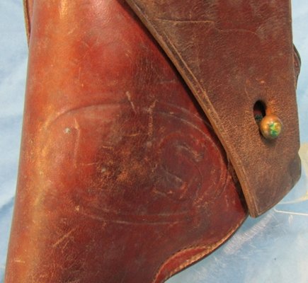  US Pre WWI .38 Revolver Holster, Rock Island Arsenal 1910 — image 3