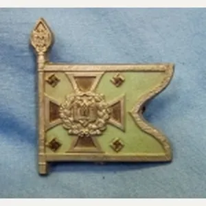 German WWII, Flag Tinnie, Supply Troops