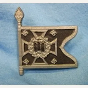 German WWII, Flag Tinnie, Motorized Pioneers