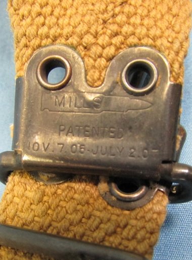  US WWI M1907 Combat Suspenders, Pair, Mills Mfg — image 3