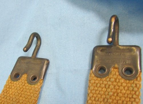  US WWI M1907 Combat Suspenders, Pair, Mills Mfg — image 4
