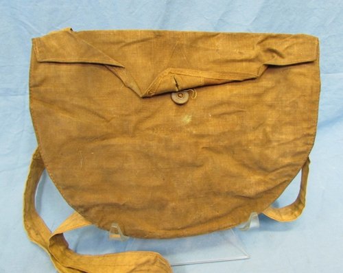  French WWI Waterproof Gasmask Pouch, Doughboy Used — image 4