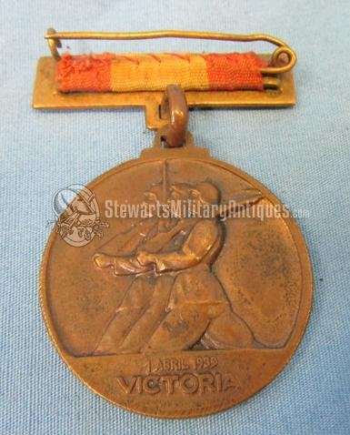  Spanish Civil War Victory Medal, Alzamiento 1936 — image 4