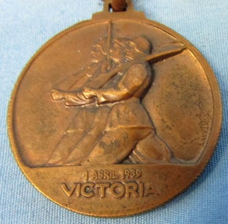  Spanish Civil War Victory Medal, Alzamiento 1936 — image 5