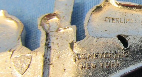  US Cold War Era US Navy Officers Submarine Dolphins, Sterling — image 4