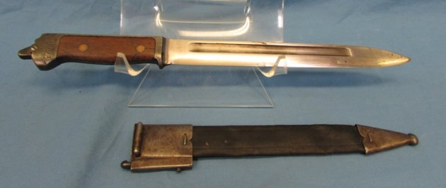  Danish M1889 Krag-Jorgenson Bayonet, RVK Mfg — image 4