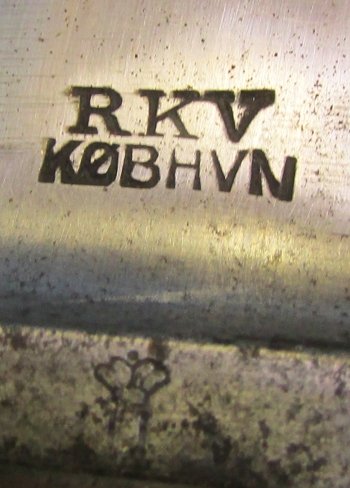  Danish M1889 Krag-Jorgenson Bayonet, RVK Mfg — image 6