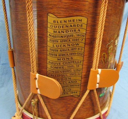 British Cold War Era Rope Tension Military Drum — image 5