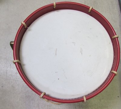  British Cold War Era Rope Tension Military Drum — image 6