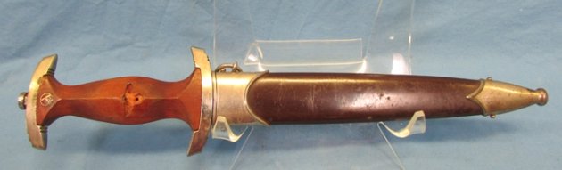  German WWII M1933 SA Enlisted Dagger, RZM M7/15, Carl & Robert Linder — image 2