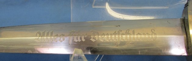  German WWII M1933 SA Enlisted Dagger, RZM M7/15, Carl & Robert Linder — image 5