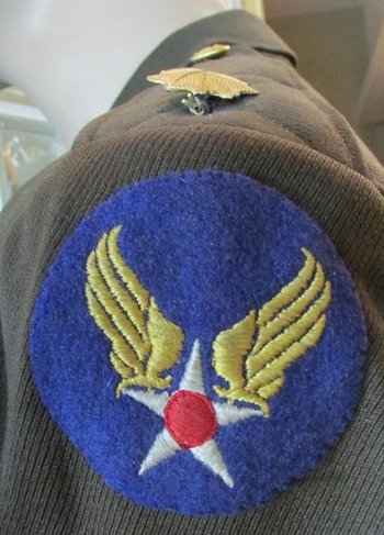  US WWII Identified USAAF Officers Tunic, B-25 Crew — image 7
