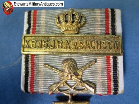 German Pre-WWI Bavarian Veterans Medal, 15th Regiment — image 2