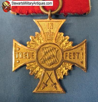 German Pre-WWI Bavarian Veterans Medal, 15th Regiment — image 5