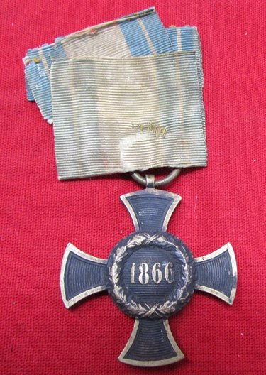 German, Bavarian 1866 Campaign Cross, 'Bruderkrieg' — image 4
